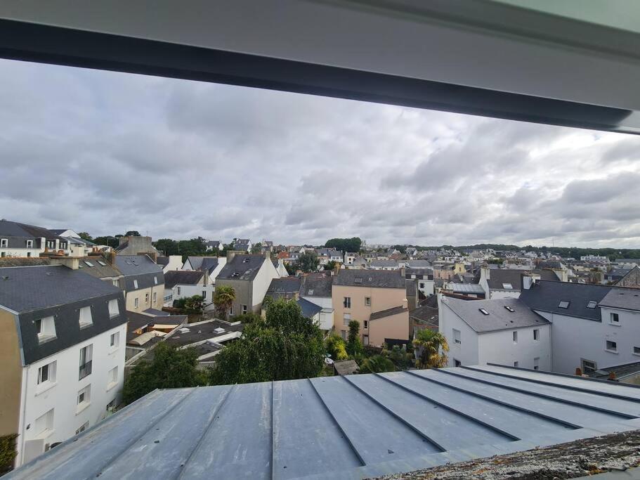 Duplex Centre Ville-Bord De Mer Concarneau Extérieur photo